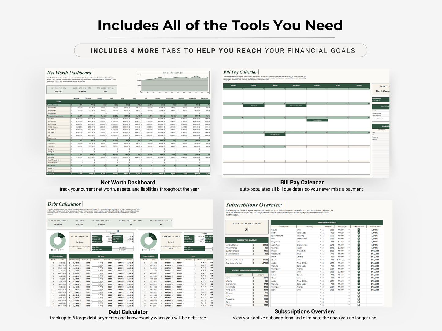 The Ultimate Wealth Dashboard